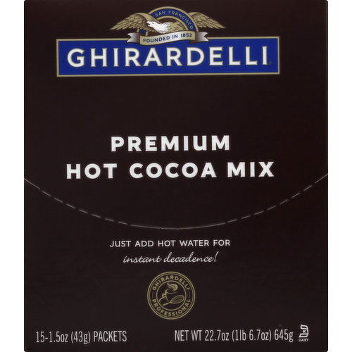 Ghirardelli Hot Cocoa Mix, Premium