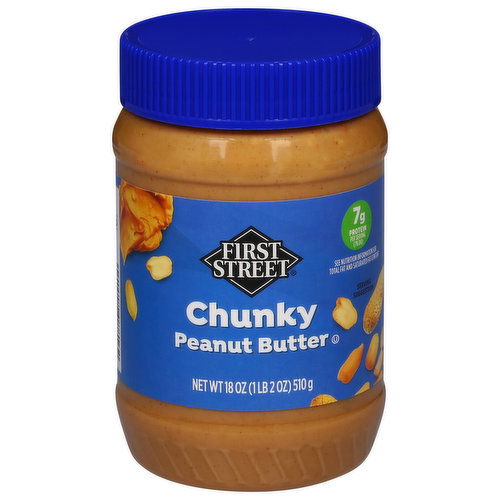 First Street Peanut Butter, Chunky