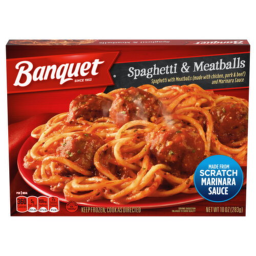 Banquet Spaghetti & Meatballs Image 1 of 6