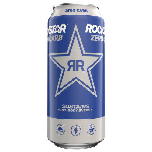 Rockstar Zero Carb Sugar Free Energy Drink
