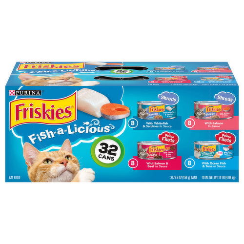 Friskies Fish-A-Licious 32 ct Vp