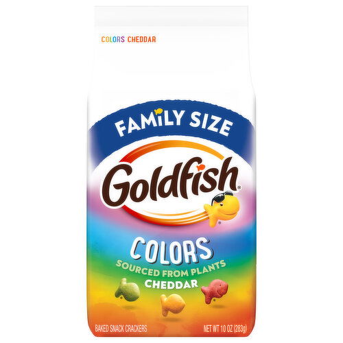 Goldfish Cheddar Baked Snack Crackers Family Size