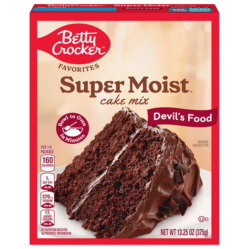 Betty Crocker Cake Mix, Devil's Food