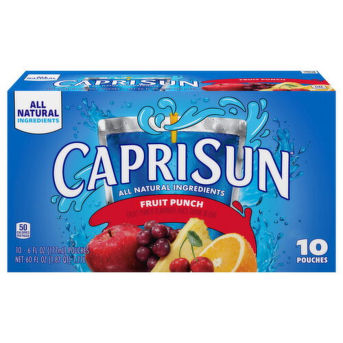 Capri Sun Fruit Punch Juice Drink Blend