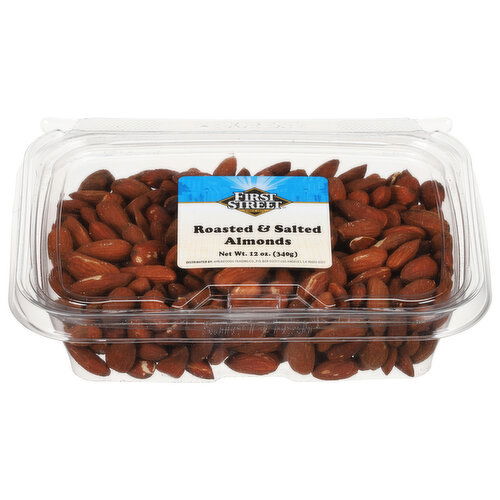 First Street Almonds, Roasted & Salted