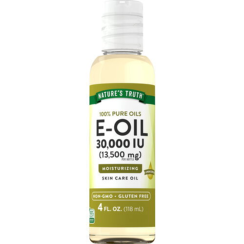 Nature's Truth Moisturizing 30,000 IU Lemon Scented E-Oil 4 fl oz