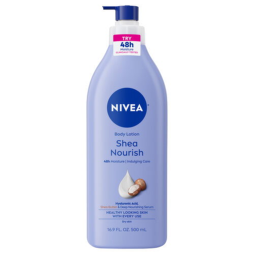 Nivea Dry Skin Shea Nourish Body Lotion Image 1 of 3
