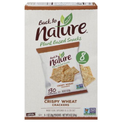 Back to Nature Crackers, Crispy Wheat