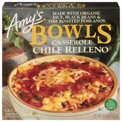 Amy's Casserole Chile Relleno Bowls