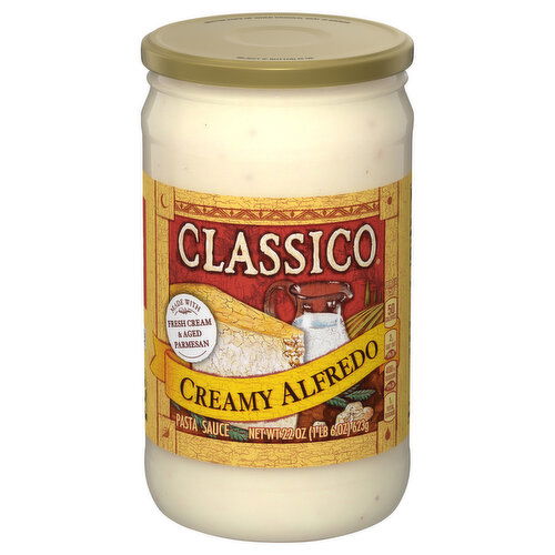 Classico Pasta Sauce, Creamy Alfredo