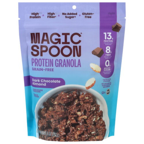 Magic Spoon Grain-Free Dark Chocolate Almond Protein Granola