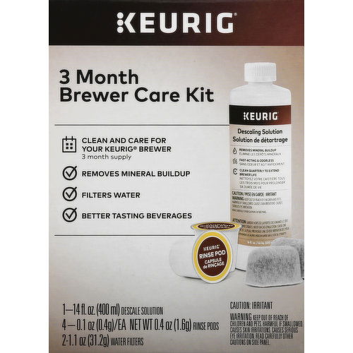 Keurig Brewer Care Kit 3 Month Smart Final