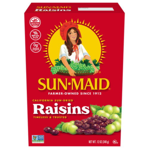 Sun-Maid California Sun-Dried Raisins Image 1 of 6
