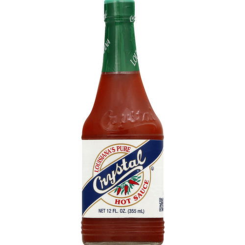 Crystal Hot Sauce, Louisiana's Pure