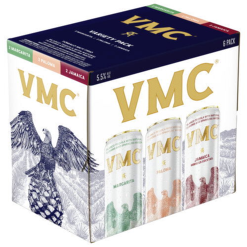 VMC Hard Seltzer Variety Pack 6 Pack Cans