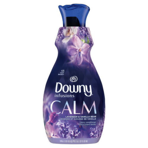 Downy Infusions Liquid Fabric Softener, CALM, Lavender