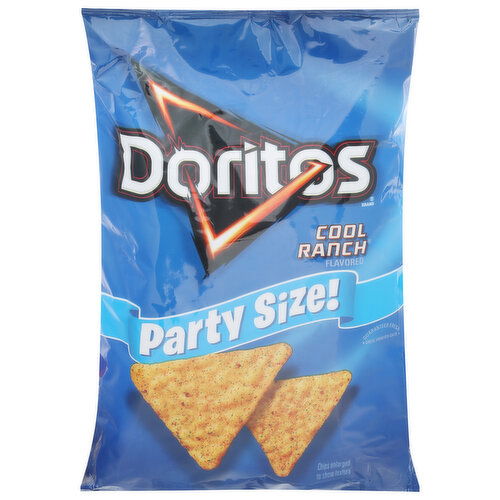 Doritos Tortilla Chips, Cool Ranch, Party Size!