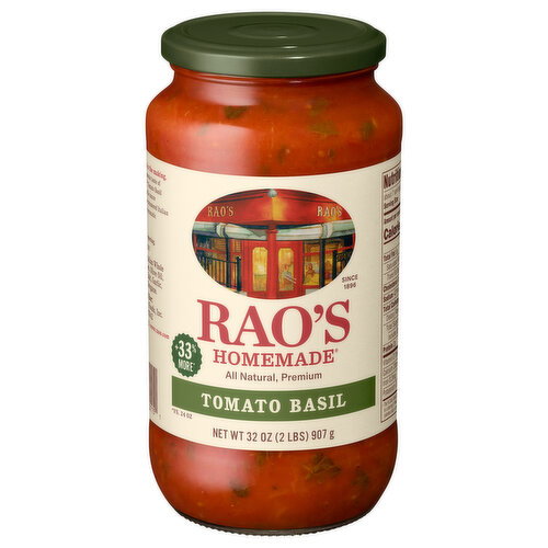 Rao's Sauce, Tomato Basil
