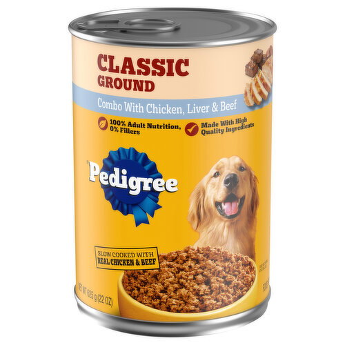 Pedigree Classic Ground Combo with Chicken Liver & Beef Food for Dogs