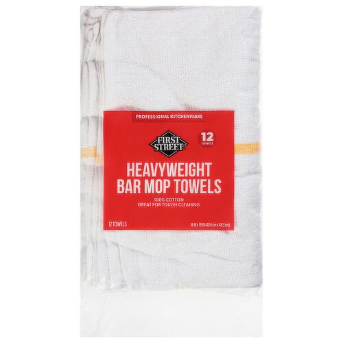 First Street Heavyweight Bar Mop Towels