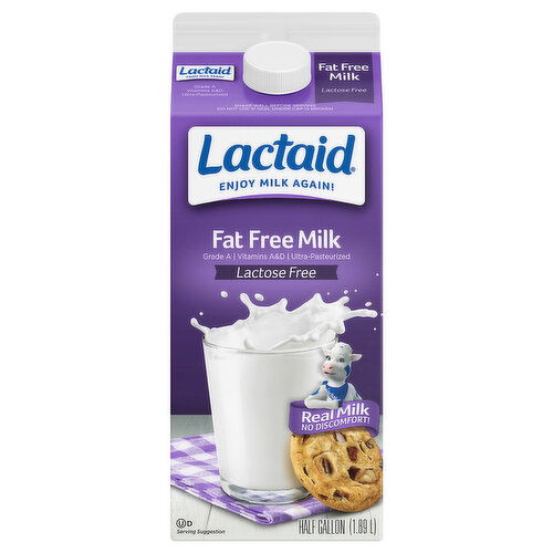 Lactaid Lactose Free Fat Free Milk