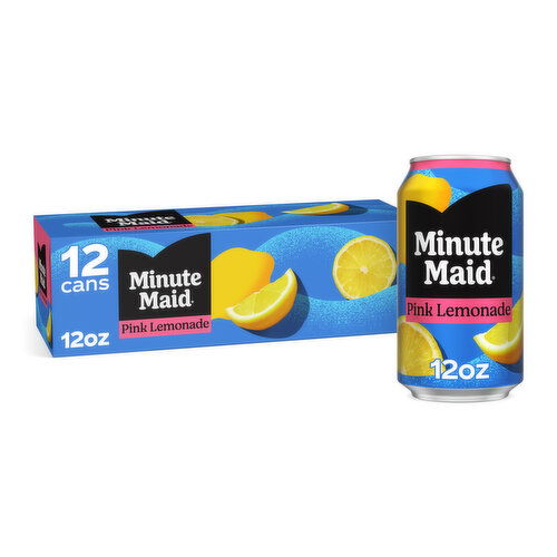 Minute Maid Pink Lemonade Cans