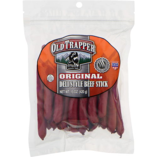 Old Trapper Deli Beef Sticks 15 oz