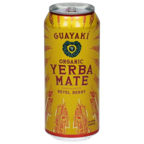 Guayaki Yerba Mate, Organic, Revel Berry