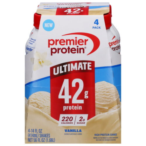 Premier Protein Ultimate Vanilla High Protein Shake Image 1 of 6