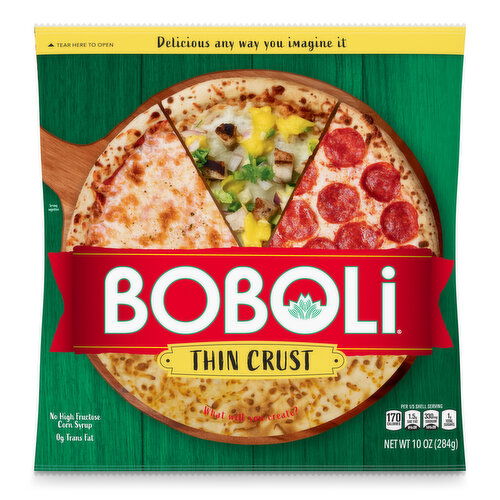 Boboli Boboli Original Thin Pizza Crust, Perfect for Pizza Night, 10 oz