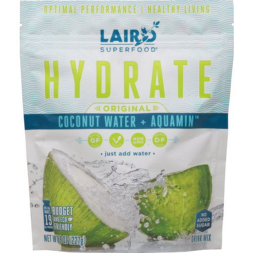 Laird Superfood Drink Mix, Original, Hydrate