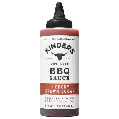 Kinder's Hickory Brown Sugar BBQ Sauce Image 1 of 6