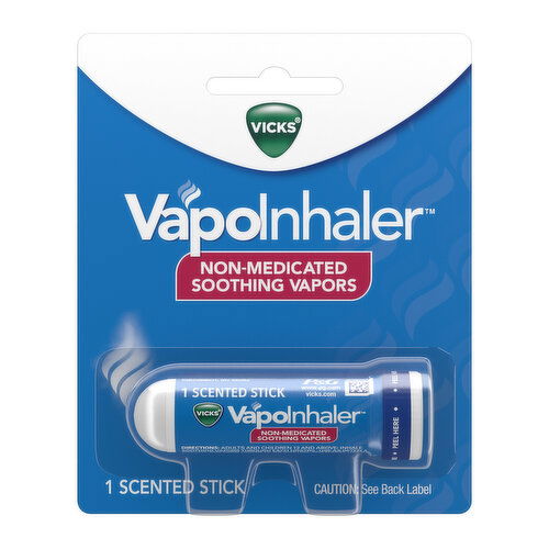 Vicks VapoInhaler Portable Nasal Inhaler, Non-Medicated