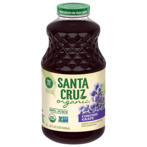 Santa Cruz Organic Concord Grape 100% Juice