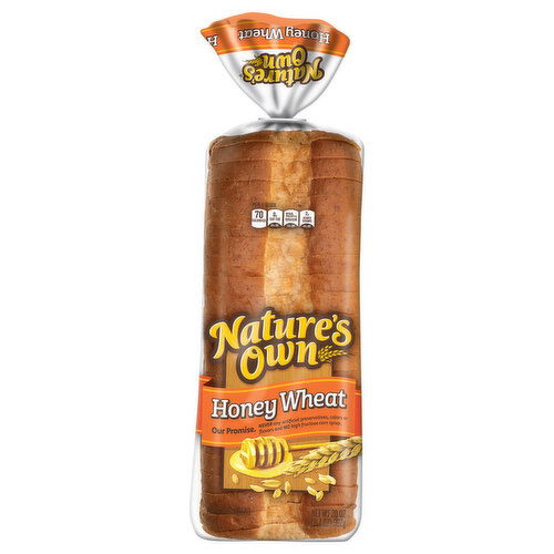 Nature's Own Bread, Enriched, Honey Wheat