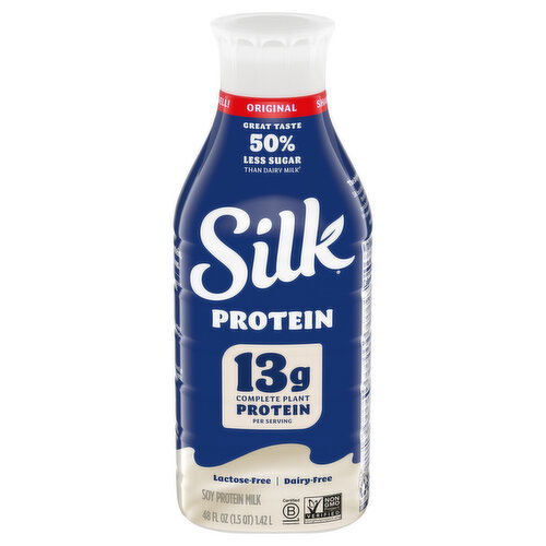 Silk Protein Original Complete Plant Protein Milk Image 1 of 11