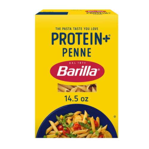 Barilla (Plus) Penne - plant based pasta - Made from Lentils, Chickpeas & Peas - Non-GMO, Kosher Certified and Vegan