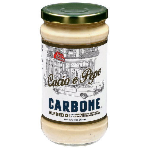 Carbone Cacio e Pepe Alfredo With Pecorino Romano & Cracked Black Pepper Image 1 of 6