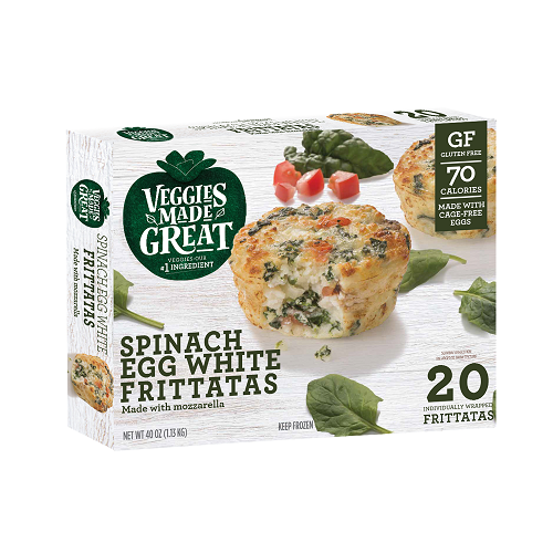 BJ's Wholesale Club Veggies Made Great Spinach Egg White Frittatas Same...