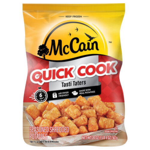 McCain Tasti Taters, Quick Cook