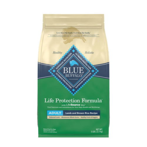 Blue Buffalo Life Protection Formula Natural Adult Dry Dog Food Lamb and Brown Rice Smart Final