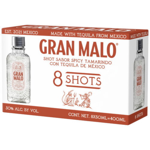 Gran Malo Tamarind Flavored Shot Image 1 of 9