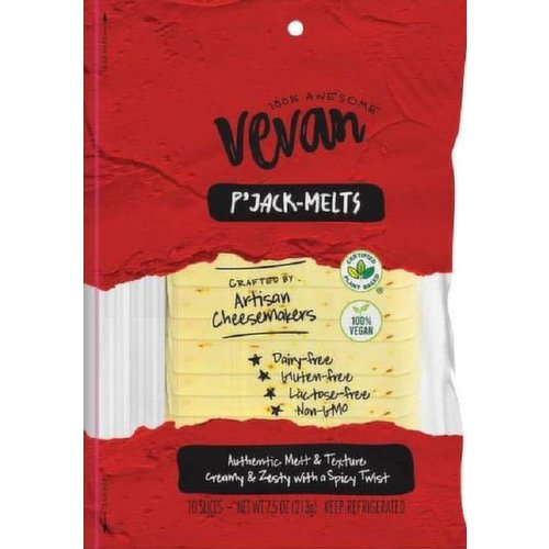 Vevan P'Jack Melts Slices 7.5 oz