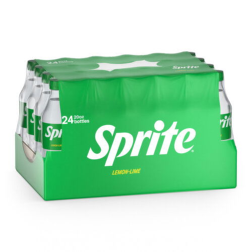 Sprite Lemon Lime Soda Soft Drink 20 fl oz, 24 pack