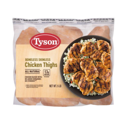 Tyson Chicken Thigh Portions, 5 lb. (Frozen)