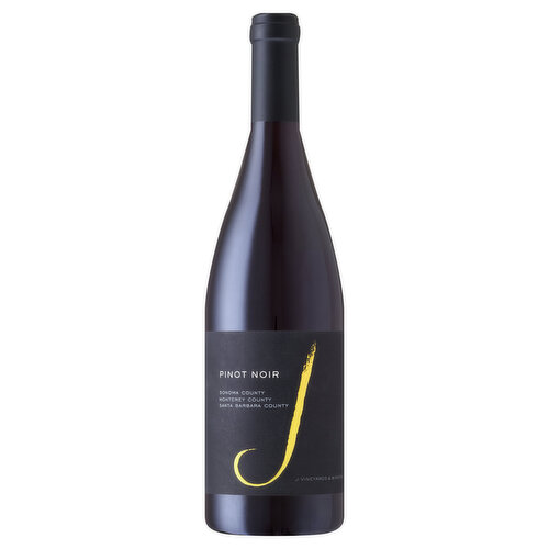 J Vineyards California Pinot Noir Red Wine Image 1 of 6