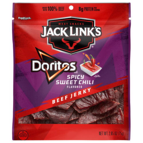 Jack Link's Doritos Spicy Sweet Chili Flavored Beef Jerky