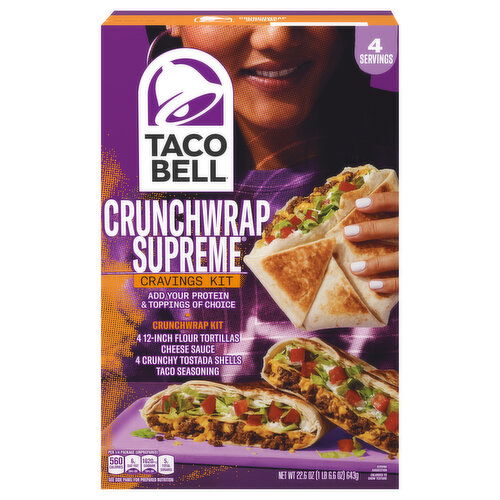 Taco Bell Crunchwrap Supreme Craving Kit