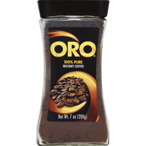 ORO Instant Coffee, 100% Pure