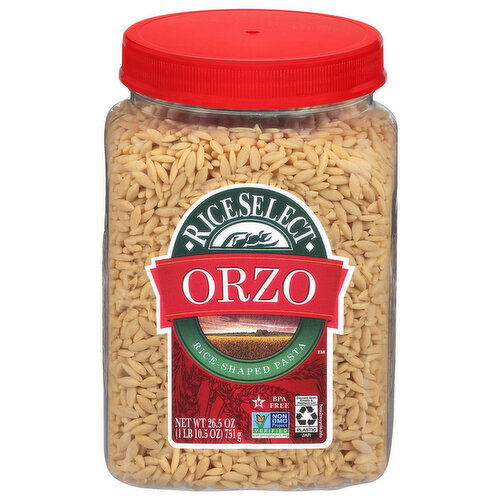 RiceSelect Orzo, Rice-Shaped Pasta